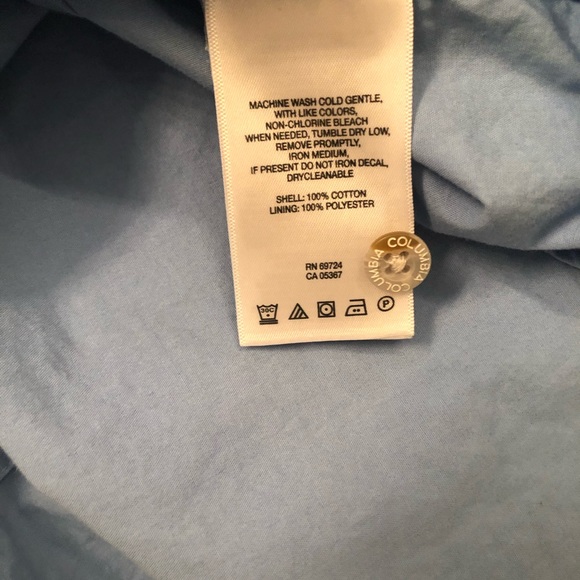 COLUMBIA MENS PFG BUTTON DOWN SHIRT - Picture 7 of 7